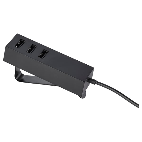 IKEA LÖRBY USB charger with clamp