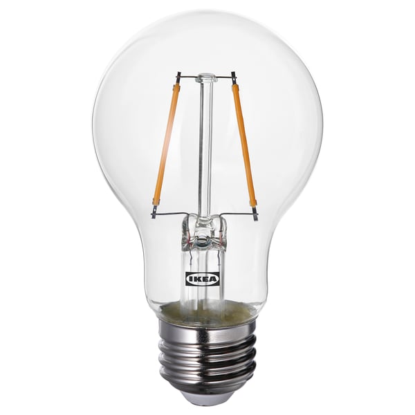 IKEA LUNNOM LED bulb E26 150 lumen globe clear