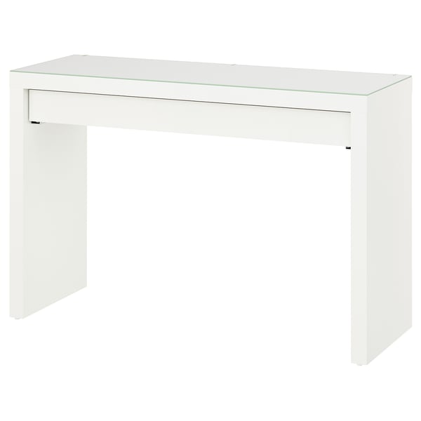 IKEA MALM Dressing table white 47 1/4x16 1/8 "