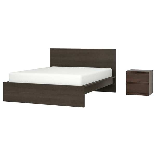 IKEA MALM / STORKLINTA Bedroom furniture set of 2