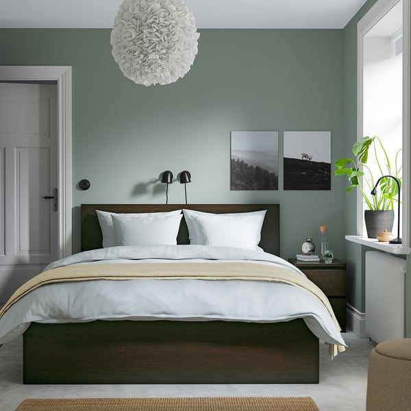 IKEA MALM / STORKLINTA Bedroom Furniture Set Of 2