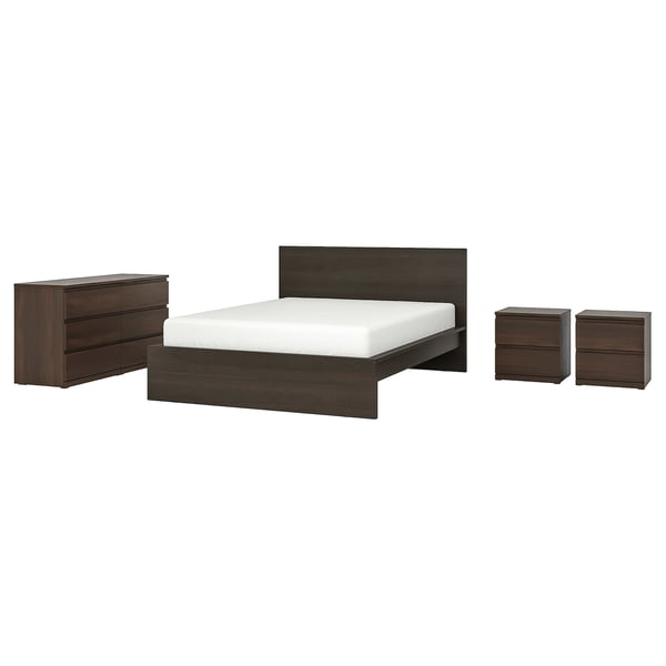 IKEA MALM / STORKLINTA Bedroom furniture set of 4