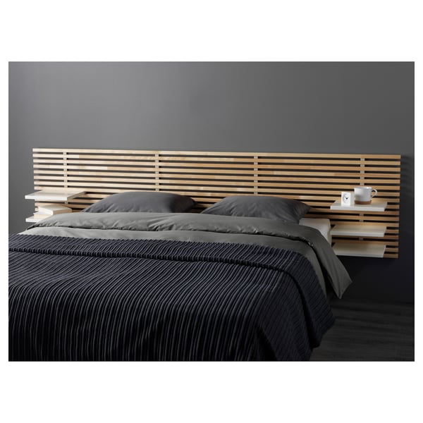 IKEA MANDAL Headboard Birch/white 94 1/2 "