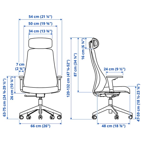 IKEA MATCHSPEL Gaming Chair Bomstad Black