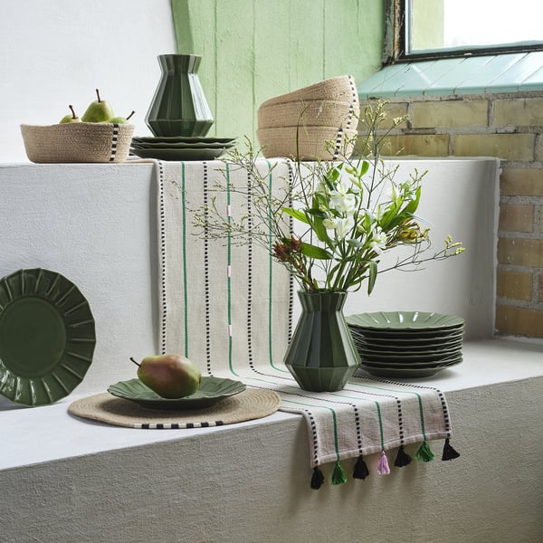IKEA MÄVINN Bread Basket Jute 11x6x3 ¼ "