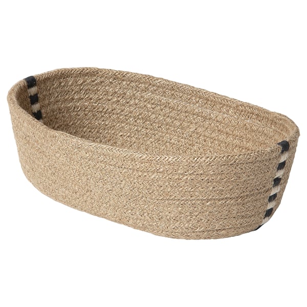 IKEA MÄVINN Bread basket jute 11x6x3 ¼ "