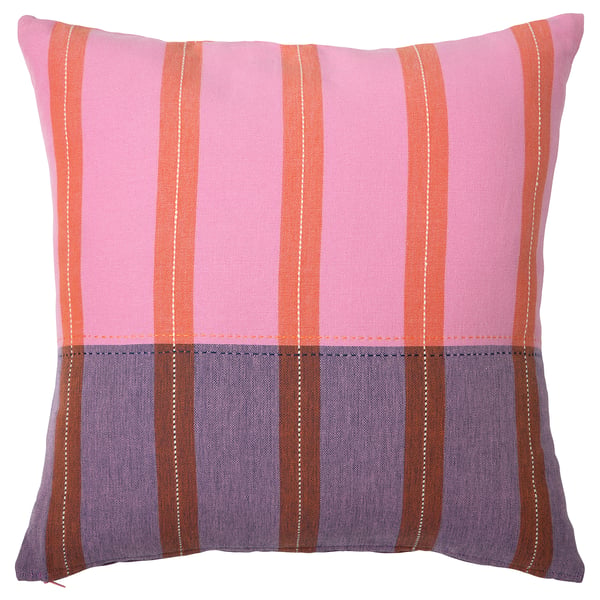 IKEA MÄVINN Cushion cover pink/orange 20x20 "