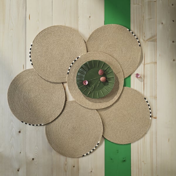 IKEA MÄVINN Place Mat Jute 14 ½ "