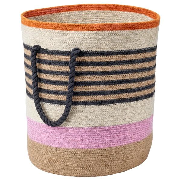 IKEA MÄVINN Storage basket stripe multicolor