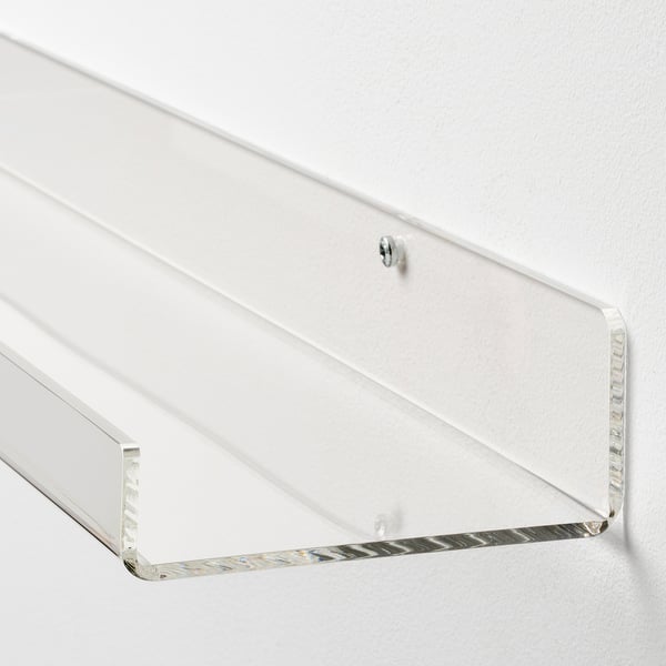IKEA MELLÖSA Picture Ledge Transparent 23 5/8 "