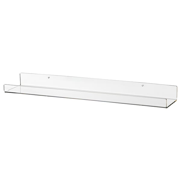 IKEA MELLÖSA Picture ledge transparent 23 5/8 "