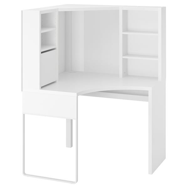 IKEA MICKE Corner workstation white 39 3/8x55 7/8 "