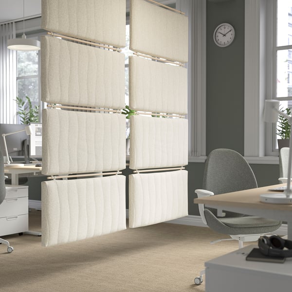IKEA MITTZON Acoustic Baffle Set Gunnared Beige