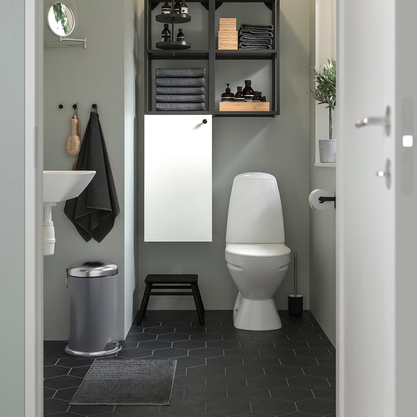 IKEA MJÖSA Pedal Bin Dark Gray 3 Gallon