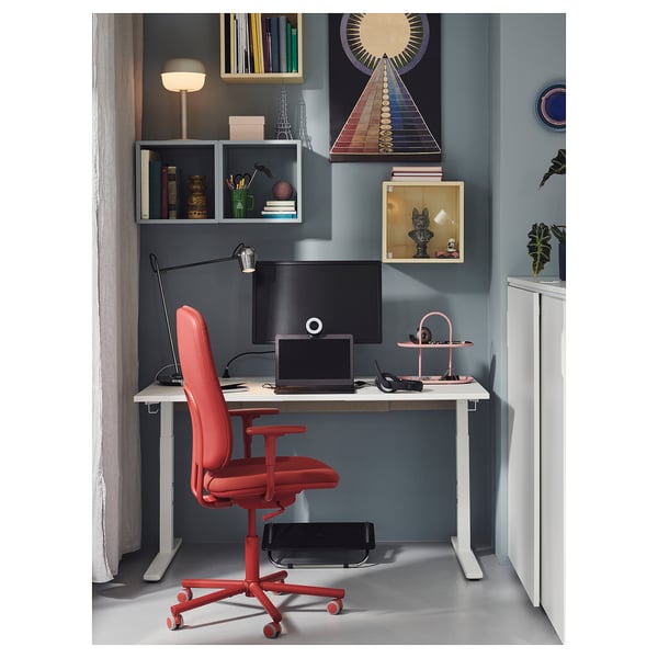 IKEA MODERMOLN Work Lamp Chrome Plated