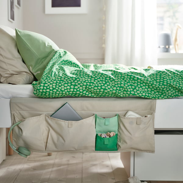 IKEA MÖJLIGHET Bed Pocket Beige 29 ½x10 ¾ "