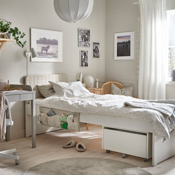 IKEA MÖJLIGHET Bed Pocket Beige 29 ½x10 ¾ "