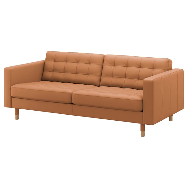 IKEA MORABO Sofa Grann/Bomstad golden brown/wood