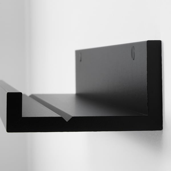 IKEA MOSSLANDA Picture Ledge Black 45 1/4 "