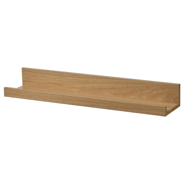 IKEA MOSSLANDA Picture ledge oak effect 21 ¾ "