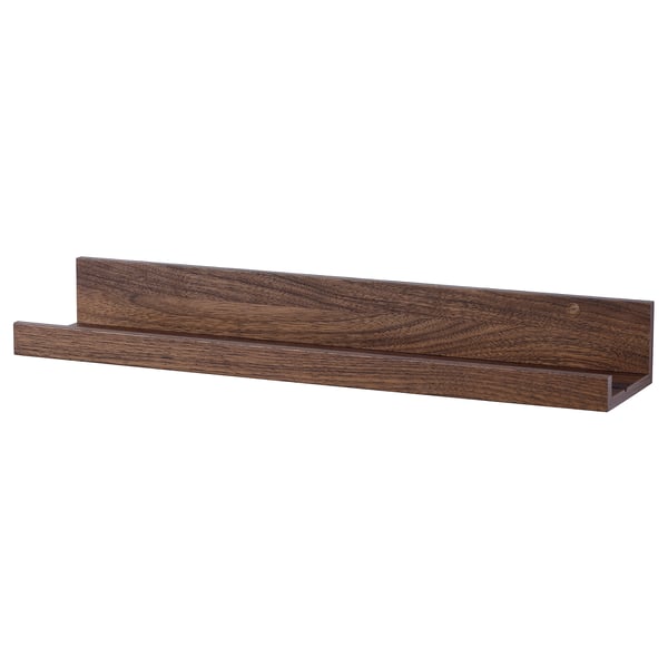 IKEA MOSSLANDA Picture ledge walnut effect 21 ¾ "