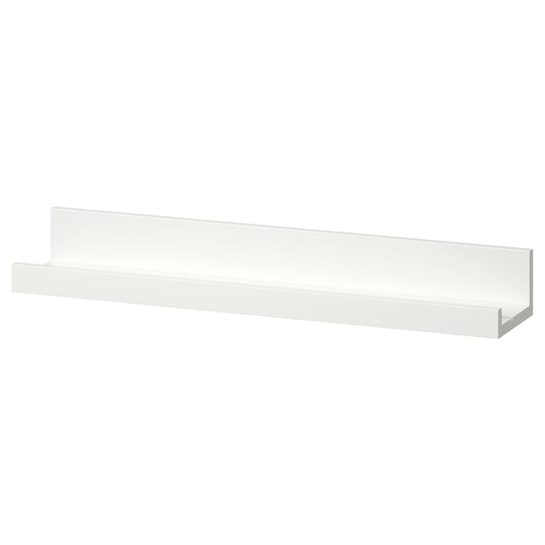 IKEA MOSSLANDA Picture ledge white 21 ¾ "