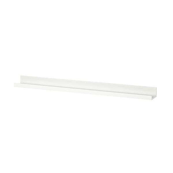 IKEA MOSSLANDA Picture ledge white 45 1/4 "