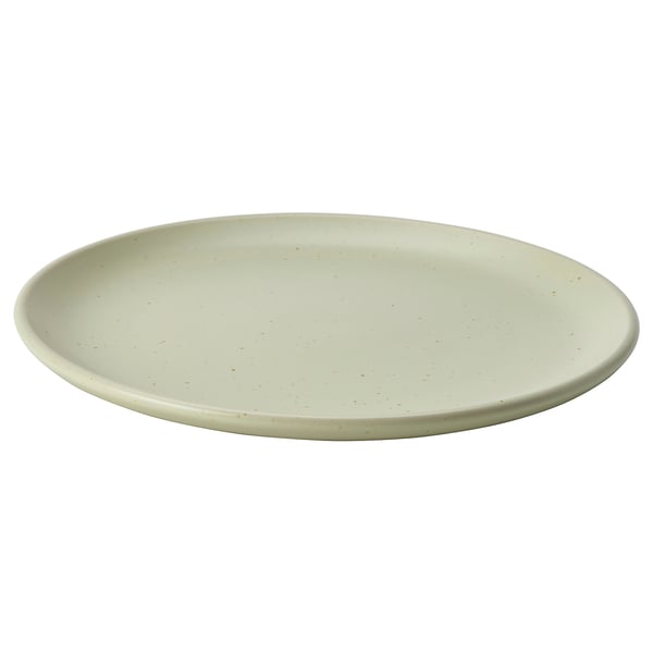 IKEA MOSSMAL Side plate dot pattern/light green 7 "