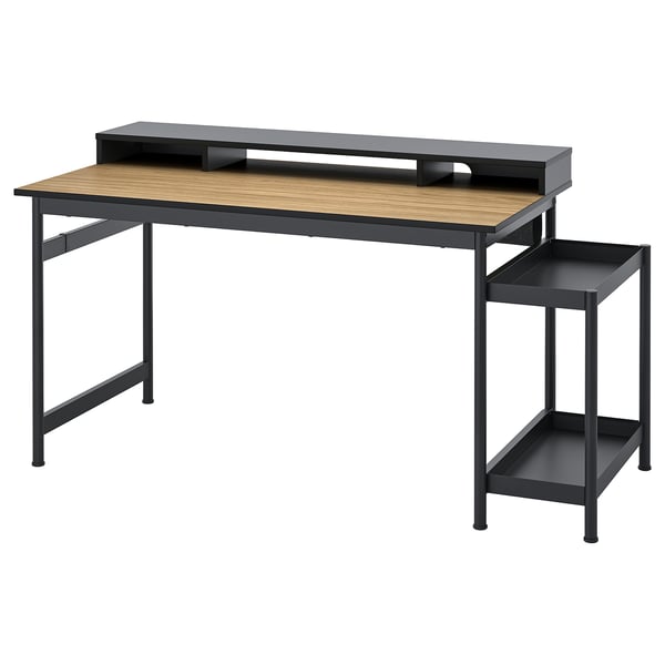 IKEA MULLSJÖ Desk oak veneer 53 1/8x27 1/2 "