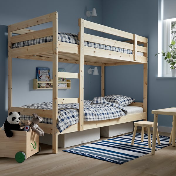 IKEA MYDAL Bunk Bed Frame Pine Twin