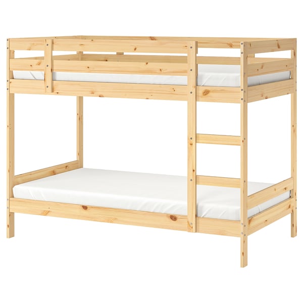 IKEA MYDAL Bunk bed frame pine Twin
