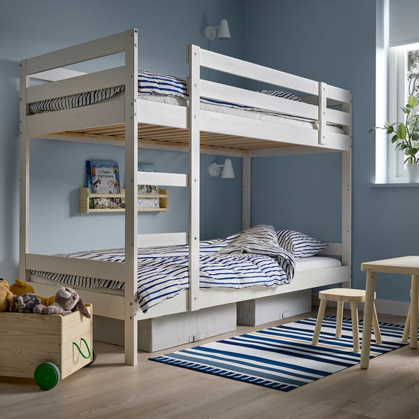 IKEA MYDAL Bunk Bed Frame White Twin