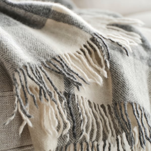 IKEA MYRULL Throw Light Gray 51x67 "