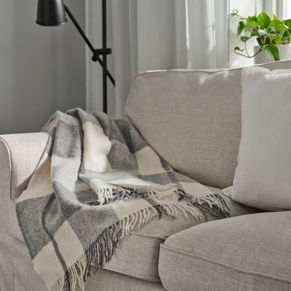 IKEA MYRULL Throw Light Gray 51x67 "
