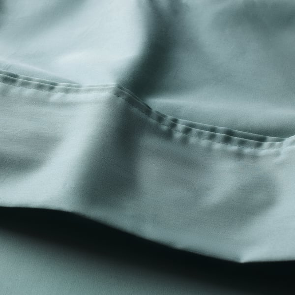 IKEA NATTJASMIN Sheet Set Blue-green Queen