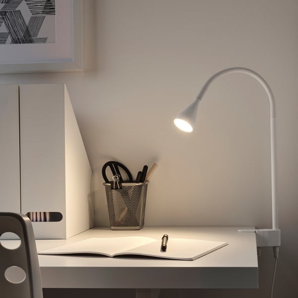 IKEA NÄVLINGE LED Wall/clamp Spotlight White