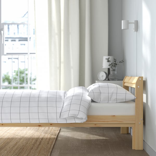 IKEA NEIDEN Bed Frame Pine Twin