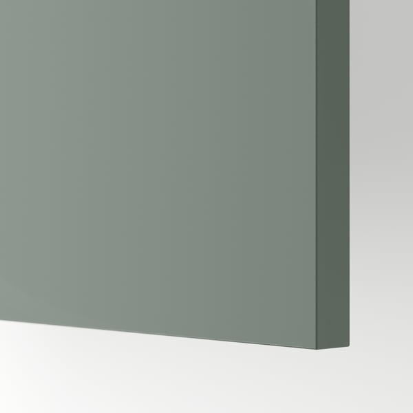 IKEA NICKEBO Door Matte Gray-green 15x30 "