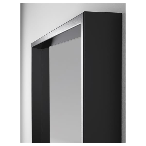 IKEA NISSEDAL Mirror Black 25 5/8x59 "