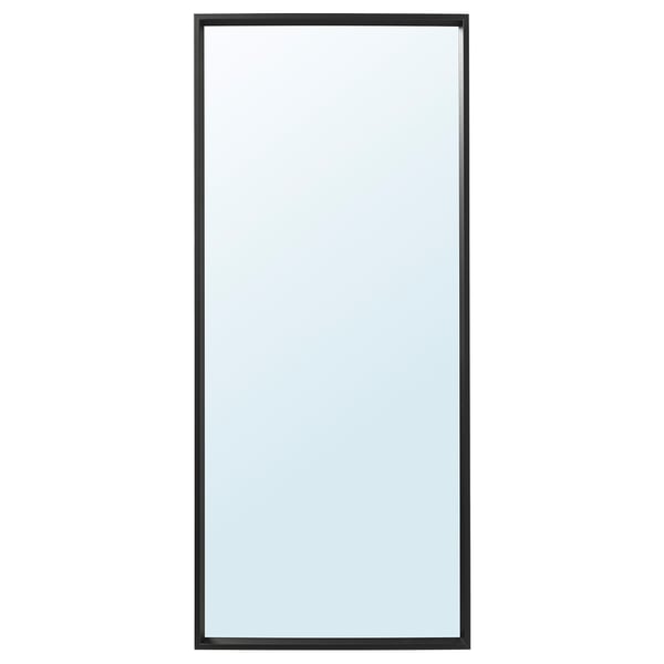 IKEA NISSEDAL Mirror black 25 5/8x59 "
