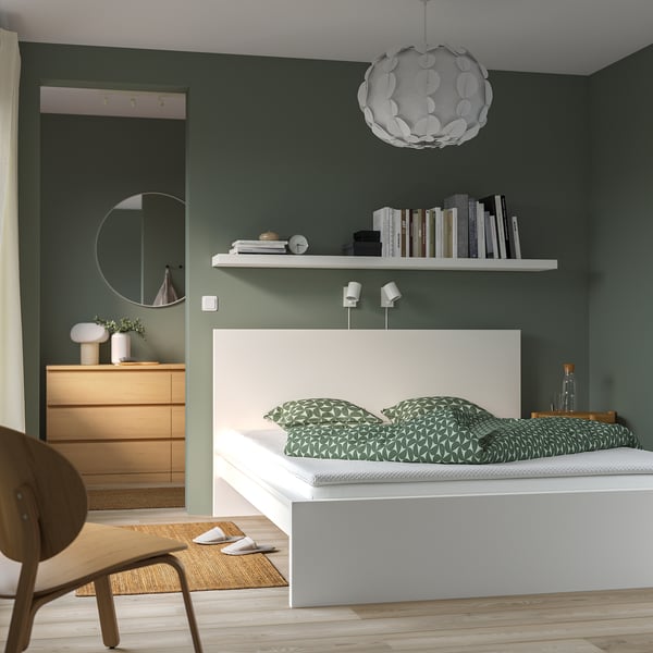 IKEA NISSEHOLM Mattress Topper White Queen