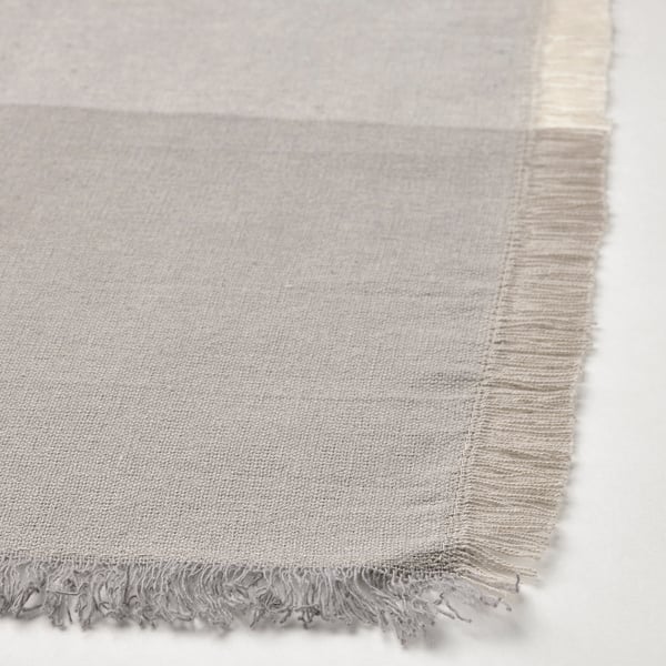 IKEA NISSÖGA Napkin Gray/white 14x14 "