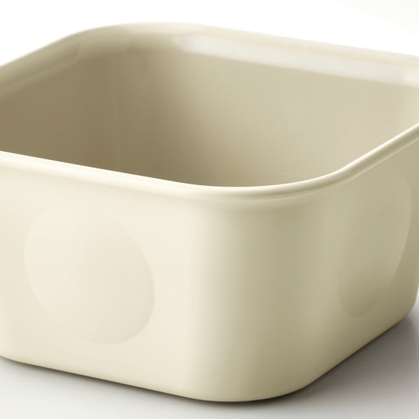 IKEA NOJIG Organizer Plastic/beige 4x4x2 "