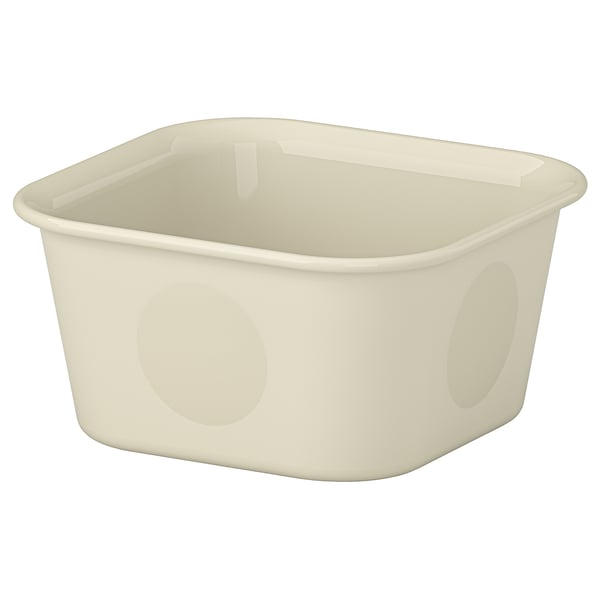 IKEA NOJIG Organizer plastic/beige 4x4x2 "