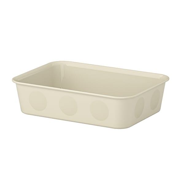IKEA NOJIG Organizer plastic/beige 6x7 ¾x2 "