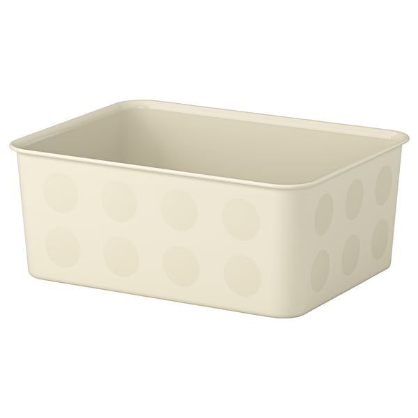 IKEA NOJIG Organizer plastic/beige 7 ¾x9 ¾x4 "