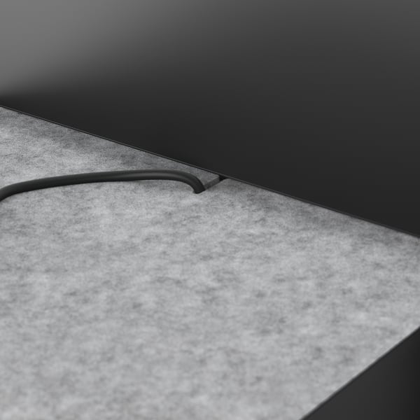 IKEA NORDLI Headboard Anthracite 55 1/8/63 "