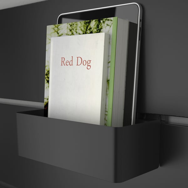 IKEA NORDLI Headboard Anthracite 55 1/8/63 "