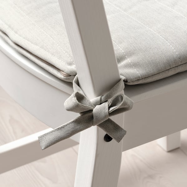 IKEA NORDVIKEN Chair Pad Beige 17/16x17x2 "