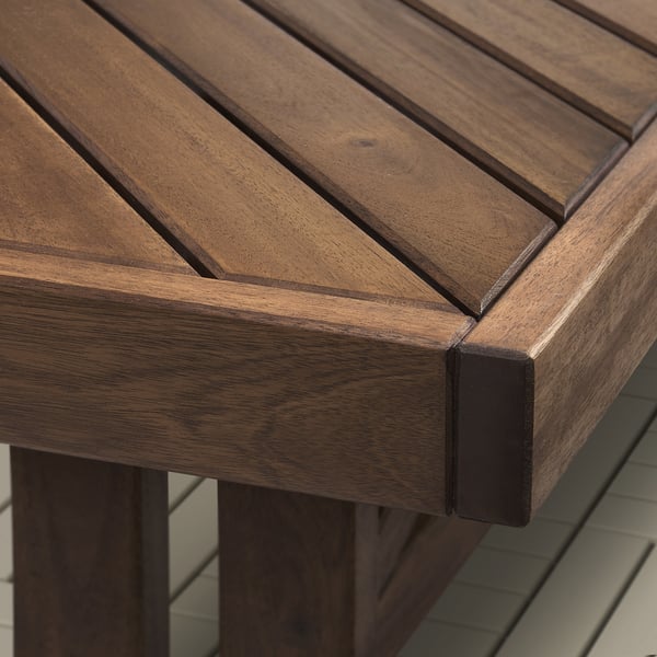 IKEA NORRMANSÖ Bench Outdoor Acacia 39 3/8 "